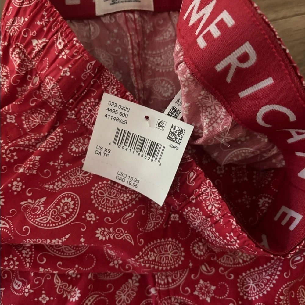 American Eagle Bandanna Print Cotton Boxers NWT